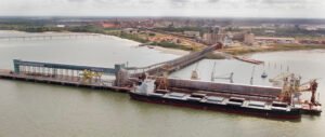 Alunorte alumina refinery harbour