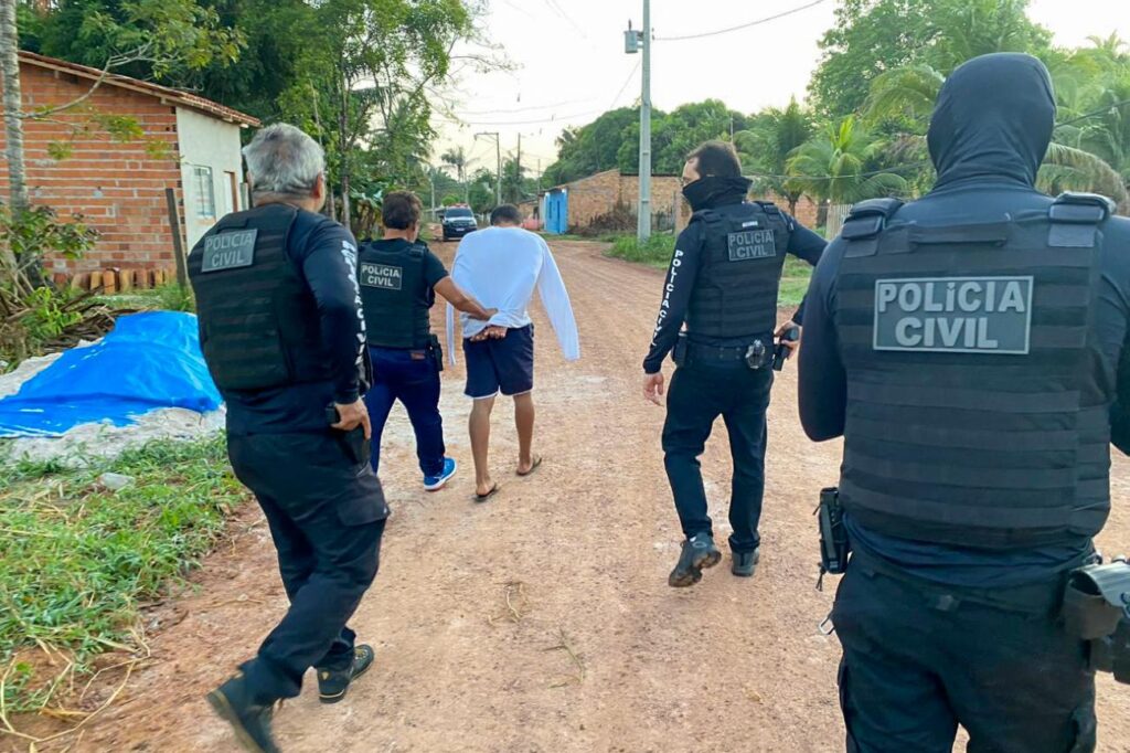 Polícia Civil prende suspeitos de associação criminosa e extorsão em Barcarena