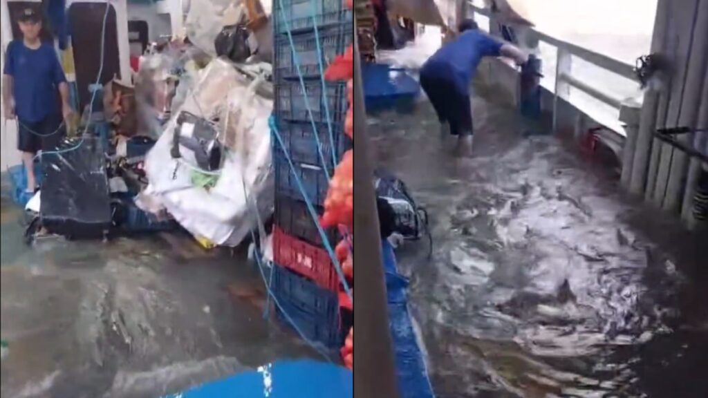 Passageiros de navio enfrentam pânico após alagamento durante travessia na Baía do Marajó