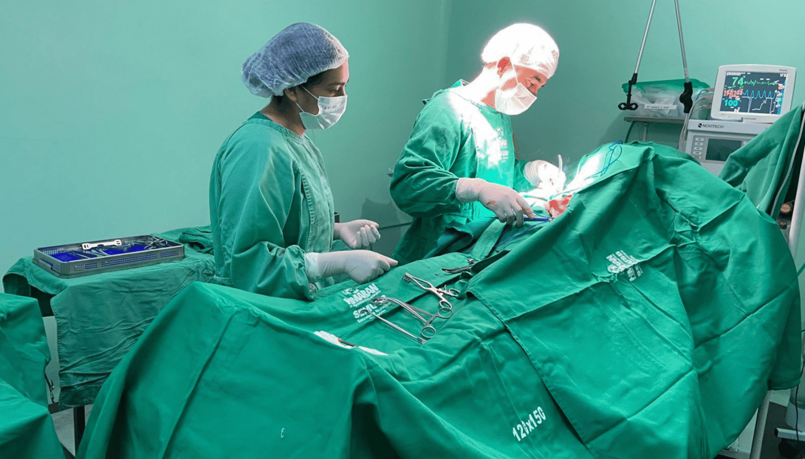 Cirurgia ortopédica eletiva é realizada no HMARAN, em Barcarena.