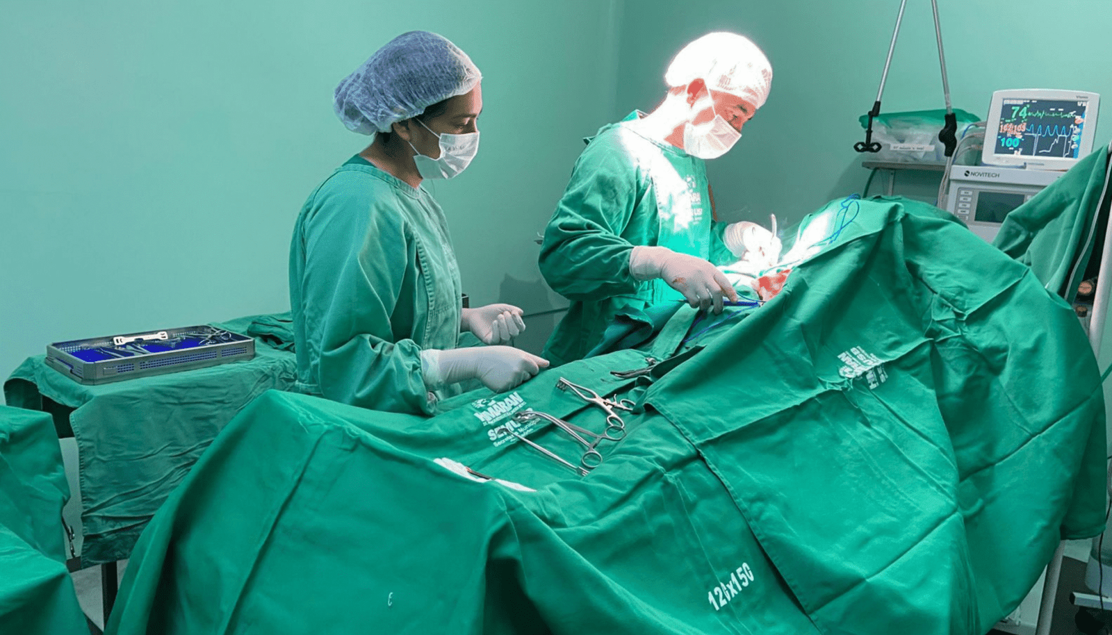 Cirurgia ortopédica eletiva é realizada no HMARAN, em Barcarena.