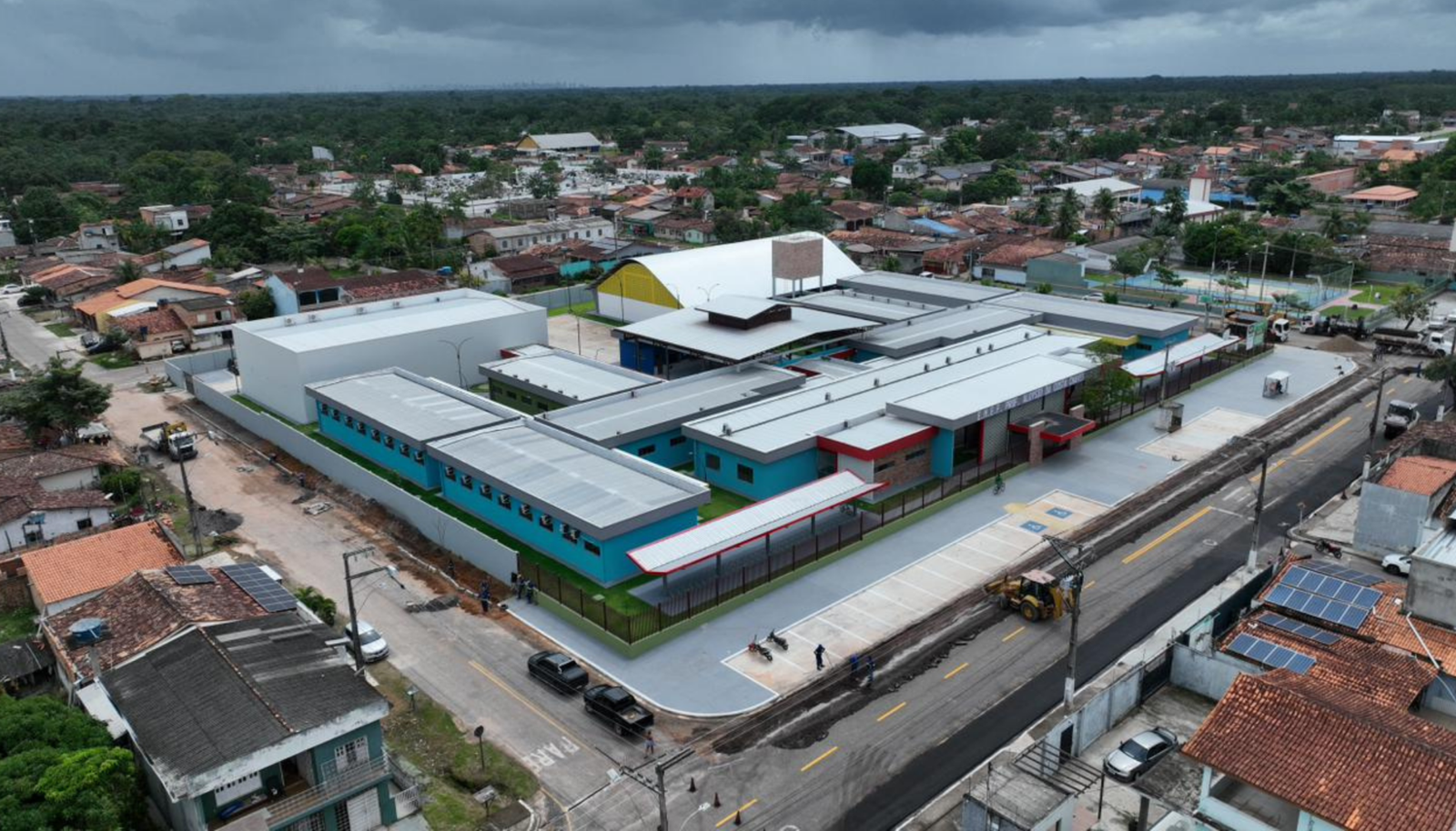 Nova Escola Aloysio Chaves será entregue neste sábado (14) em Barcarena com capacidade para até 1,4 mil alunos